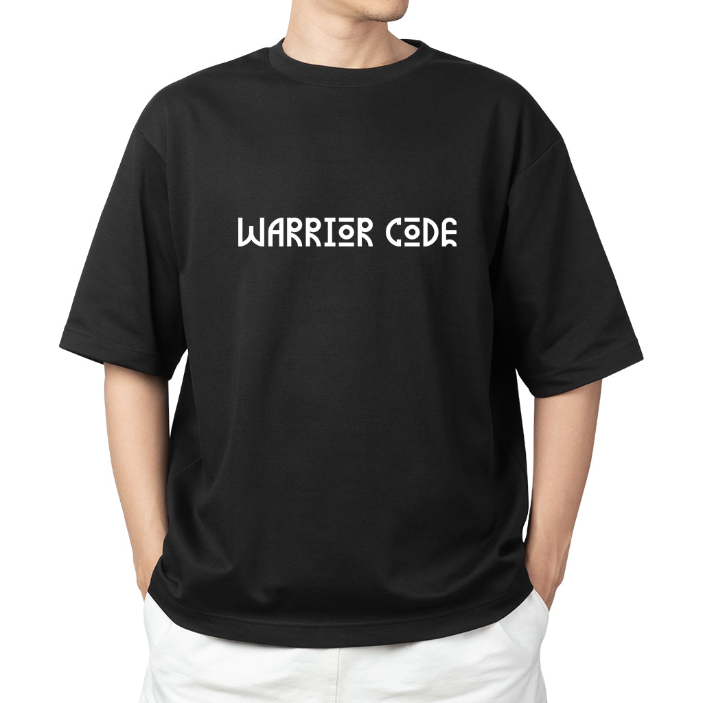 Warrior Code | The Mark of Strength Back | Unisex Premium French Terry T-Shirt