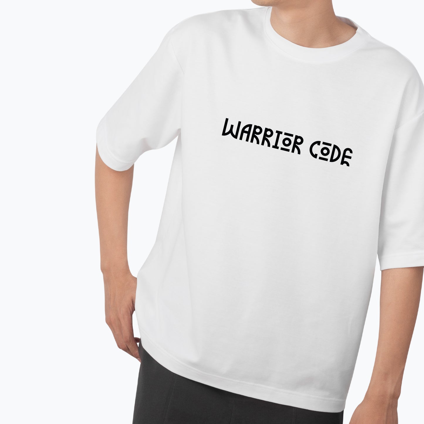 Warrior Code | The Mark of Strength Back | Unisex Premium French Terry T-Shirt