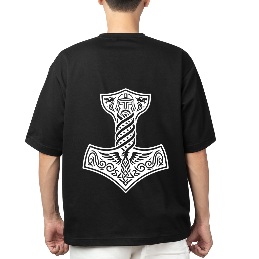 Warrior Code | The Mark of Strength Back | Unisex Premium French Terry T-Shirt