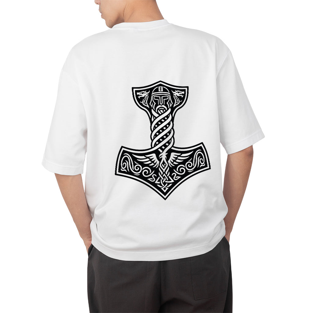 Warrior Code | The Mark of Strength Back | Unisex Premium French Terry T-Shirt