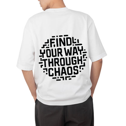 Maze Mindset | Unisex Find Your Way Through Chaos | Premium French Terry T-Shirt