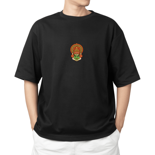 Festive Kathakali Statement Tee | Unisex Premium French Terry T-Shirt